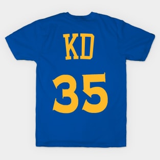 Kevin Anteater 'KD' Nickname Jersey - Golden State Warriors T-Shirt